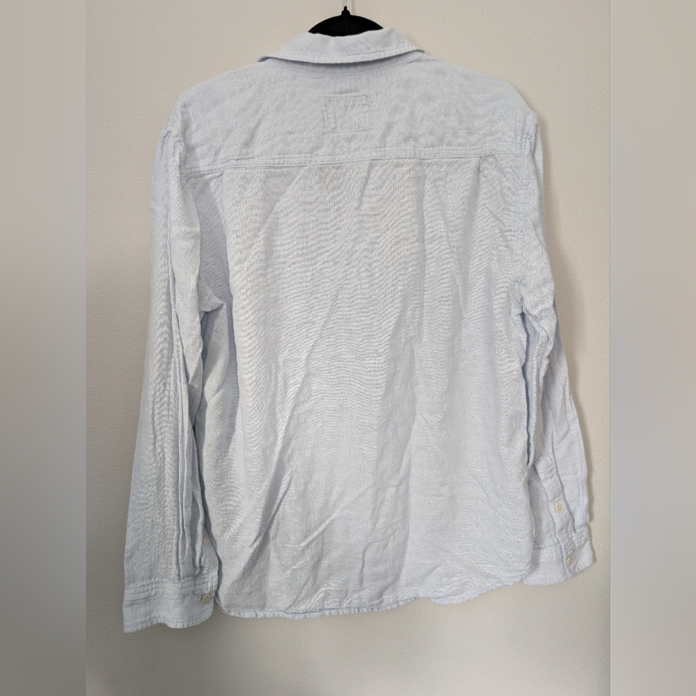 RAILS 100% Cotton Sussex Button Up Shirt Light Blue - Picture 2 of 13